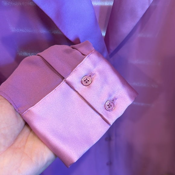 Endless Rose Fuchsia Blouse, Sz S - Picture 4 of 6